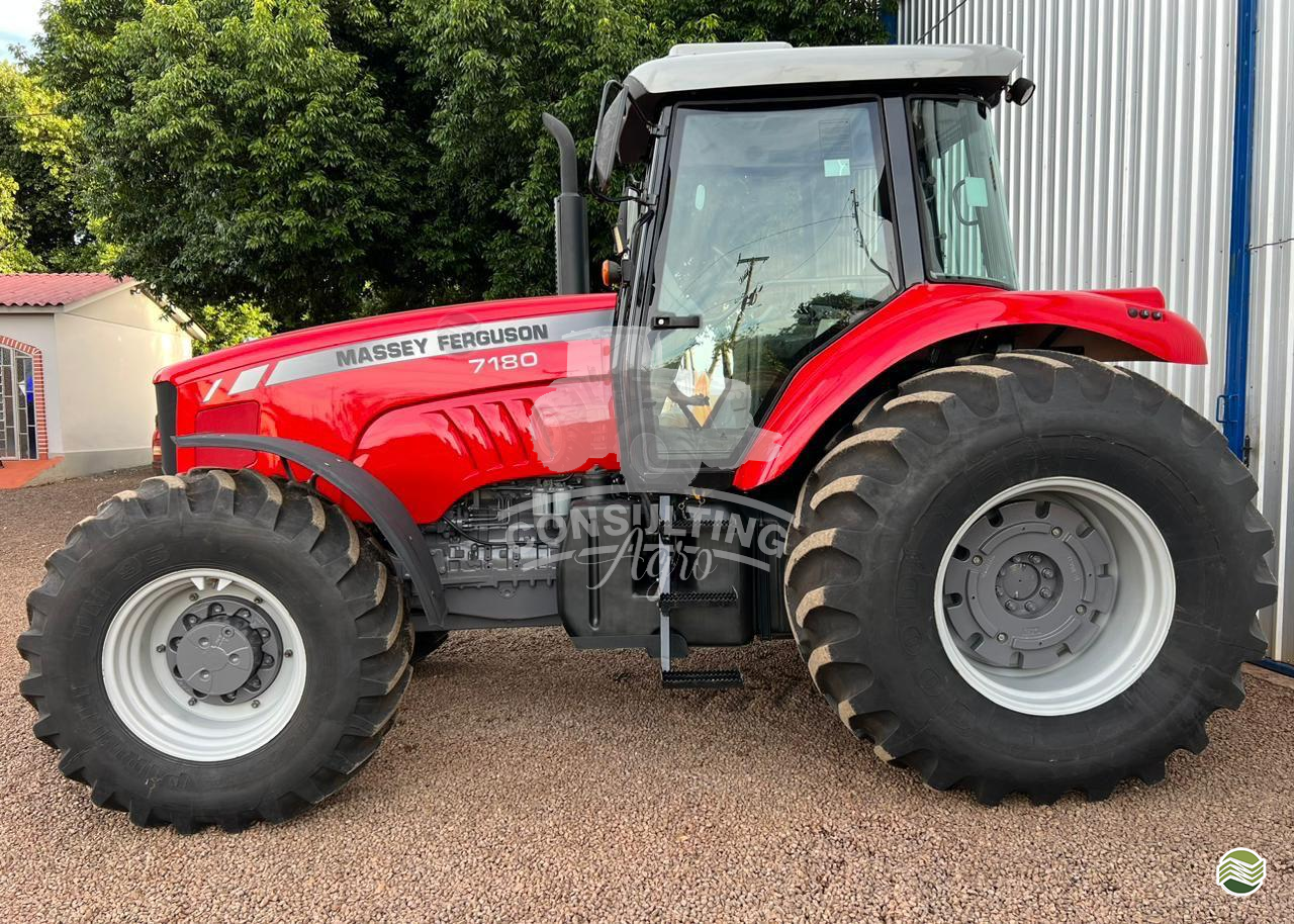 TRATOR MASSEY FERGUSON MF 7180 Tração 4x4 Consulting Agro ITUVERAVA SÃO PAULO SP